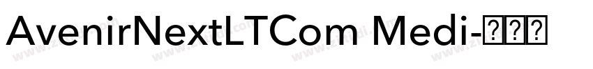 AvenirNextLTCom Medi字体转换 AvenirNextLTCom Medi字体转换